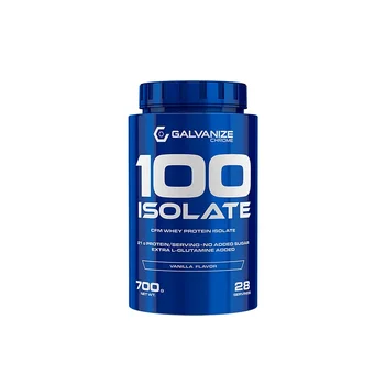 

100% Isolate - 700g [Galvanize Chrome] Vanilla