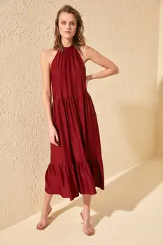 

Trendyol Halter-Neck Dress TWOSS20EL0482