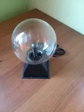 Lighting Decor Touch-Lamp Plasma-Ball Crystal Led-Night-Light Christmas Novelty Magic