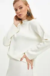 DeFacto/женские белые толстовки с капюшоном для отдыха, с длинным рукавом, с капюшоном, женские пуловеры, мягкие хлопковые простые женские