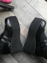 DORATASIA marca nueva Lolita zapatos de salón Mary Jane plataforma tacones cuñas de las mujeres bombas dulce gótico zapatos para mujer de estilo Punk