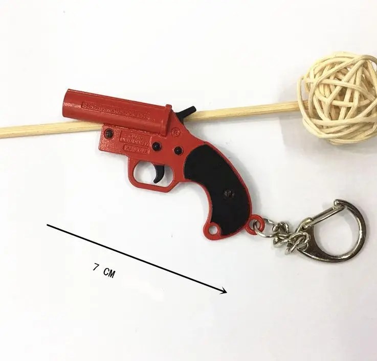 Keychain Flaregun miniature gun PUBG children toy | Украшения и аксессуары