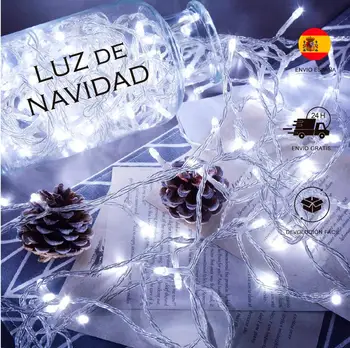 

Garlands white Led lights multicolor Christmas 50/100/140/180/210 Christmas ornaments bulbs for home, room tree