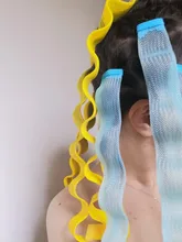 Rizador de pelo mágico portátil, 12 Uds., palos de rodillo de estilo de peinado, Accesorios de belleza duraderos para rizar el cabello, rodillos nuevos