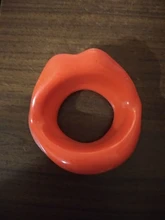 Goma de silicona para levantar la cara entrenador para labios boca apretador del músculo masaje facial ejercitador antiarrugas labio ejercicio herramienta de la boquilla