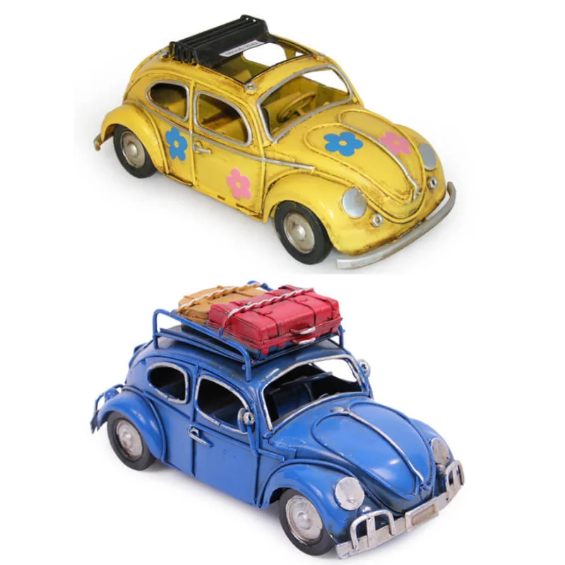 span Verliefd Evaluatie Handgemaakte Metalen Volkswagen Kever Klassieke Vosvos Auto Speelgoed Stoom  Voertuig Decoratieve Ornament Souvenir Schildpad|Knutsel Speelgoed| -  AliExpress