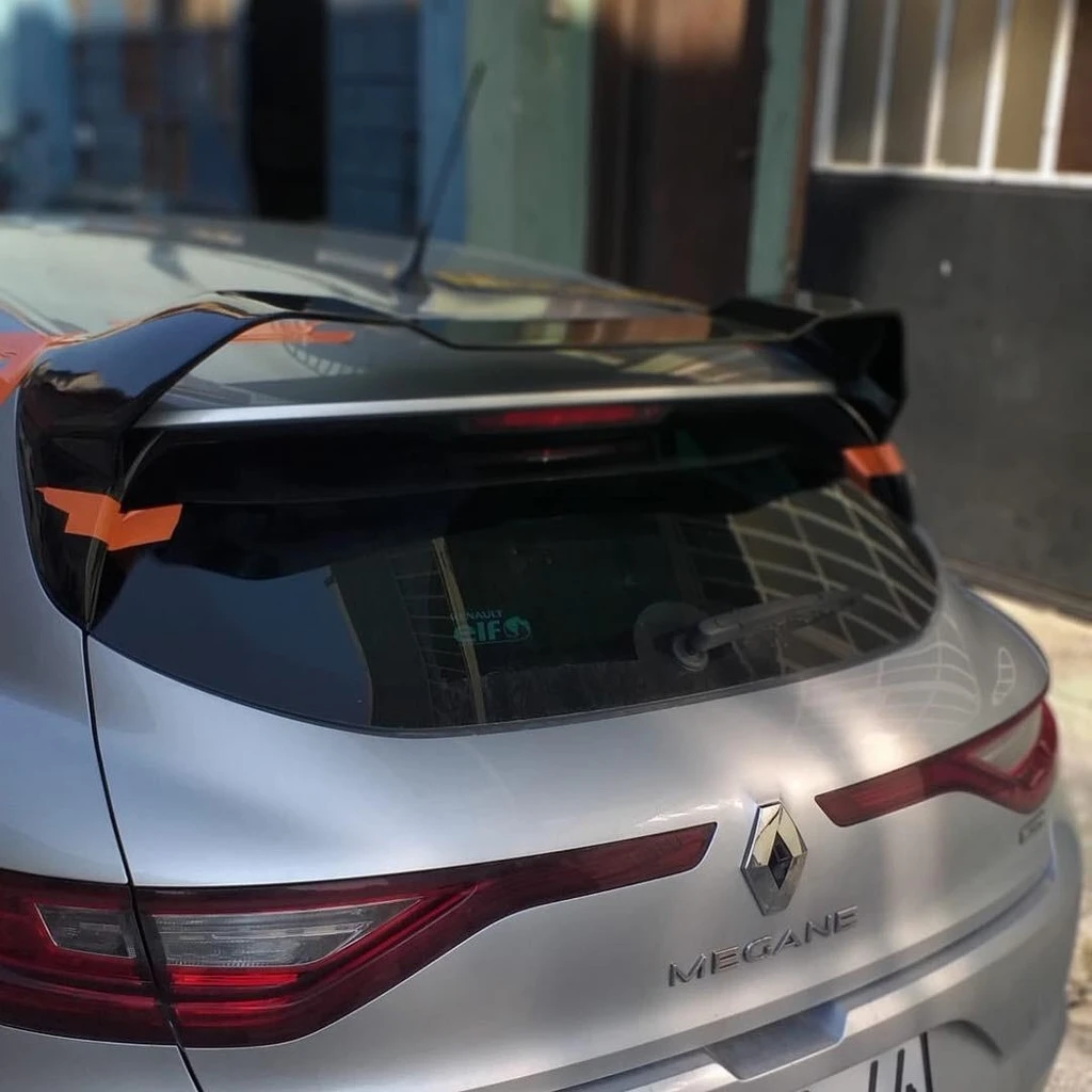 Spoiler For Renault Megane 4 Spoiler RS Hatchback 2016 2017 2018 2019