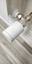 Válvula termostática programable TRV ZigBee 3.0, para radiador inteligente, se puede controlar a través de la voz con Alexa