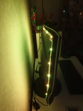 Tira de Luces LED de 5V, lámpara de luz de fondo Flexible USB 5050 RGB, cinta de diodos, teléfono, Bluetooth, aplicación de fondo para habitación, 1-30M