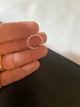 Anillos de corazón de amor hueco de Plata de Ley 925 para mujer, anillos de dedo de tamaño ajustable, joyería de boda para fiesta
