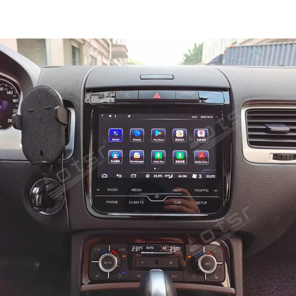 12 + 256GB CarPlay Android 13.0 samochodowe Multimedia radio odtwarzacz nawigacja GPS dla Volkswagen VM Touareg 2010 - 2017 stereo AutoRadio