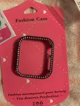 Funda protectora de Metal para Apple, parachoques de diamante ostentoso para Apple, funda para reloj Series 6 SE 5 4 3 2 1 38MM 42MM, fundas para Iwatch 5 4 40mm 44mm