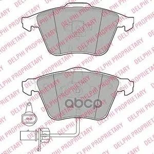 Колодки Тормозные Audi A4/A6/A8 2.0-6.0 03- Передние Delphi Lp1922 Delphi арт. LP1922