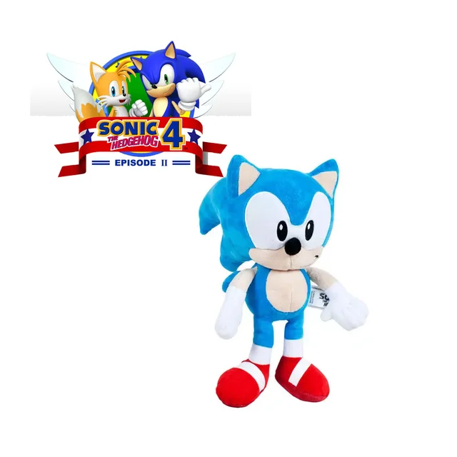 Sonic The Hedgehog Sega- Peluche Sonic Azul-peluche Tails Color Amarillo- peluche Shadow Color Negro-peluche Knuckles Color Rojo-calidad Super Soft  Medidas 30 Cm - Cine Y Televisión - AliExpress