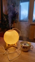 Humidifier Aroma-Diffuser Moon-Night-Light 880ml Bedroom Color-Changing