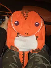 Mochila con arnés de dibujos animados para bebé, antipérdida correa de seguridad, andador de dinosaurios