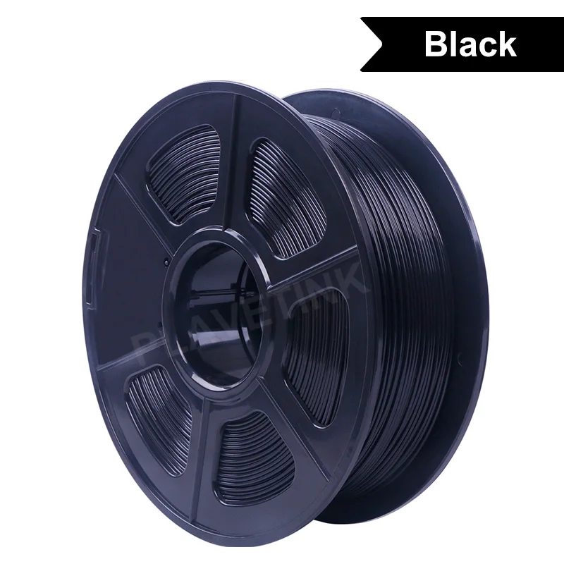 Plavetink 3D-принтеры PLA нити 1,75 мм нити возможна погрешность+/-0,02 мм 1 кг 343 м 2.2LBS 3d печать Материал - Цвет: Black
