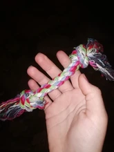 Toy Pet-Supplies Puppy Chew Durable Bone Funny-Tool Pets Dogs Cotton 1pcs Rope-15cm Braided