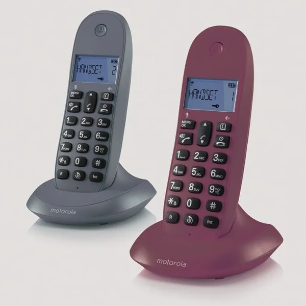 Стационарный телефон Motorola C1002LB Duo lcd DECT