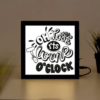 

Wine Lover handcrafted Wooden Light Box Sign for Home, Restaurant, Coffee Shop Business Signage