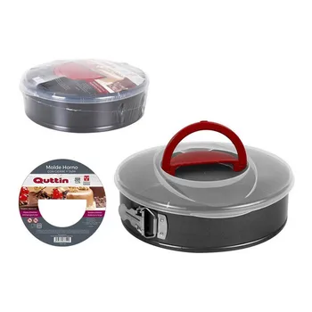 

Springform Pan Quttin Carbon steel Circular With lid Black