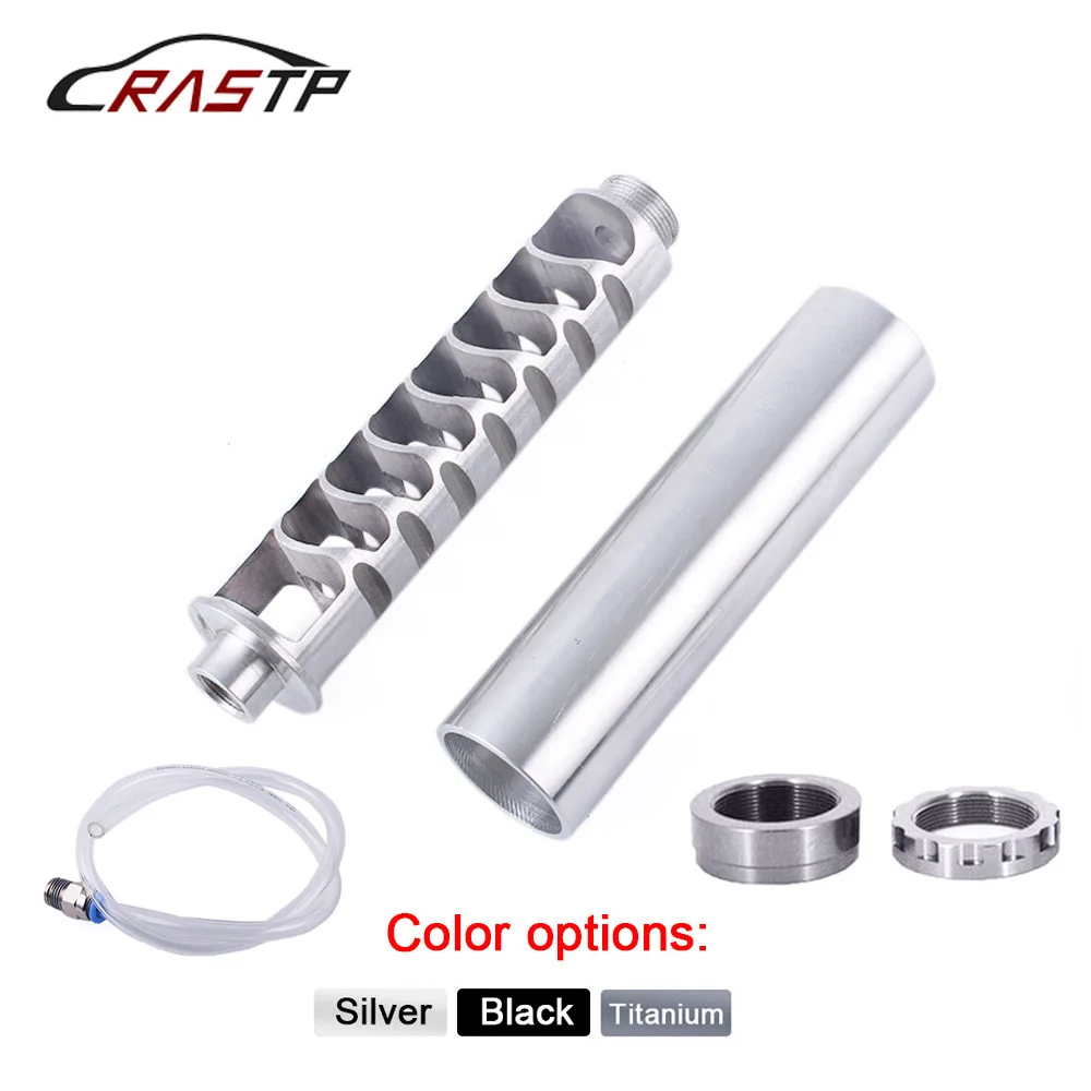  RASTP -New Spiral1/2-28 5/8-24 Car Fuel Filter Single Core Alloy For NaPa 4003 WIX 24003 Original R