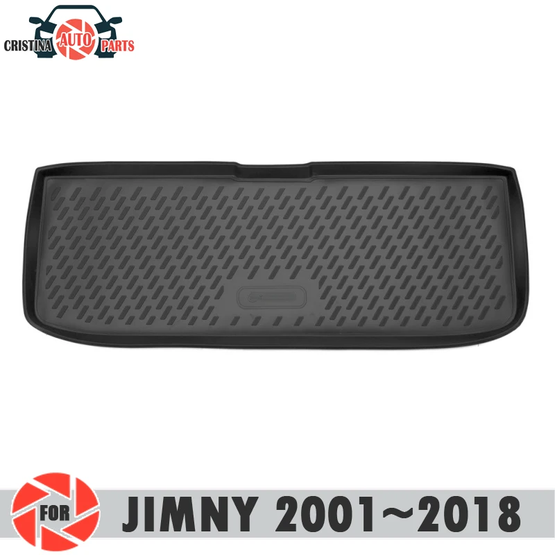 Trunk mat for Suzuki Jimny 2001~2018 trunk floor rugs non slip polyurethane dirt protection car styling accessories | Автомобили и