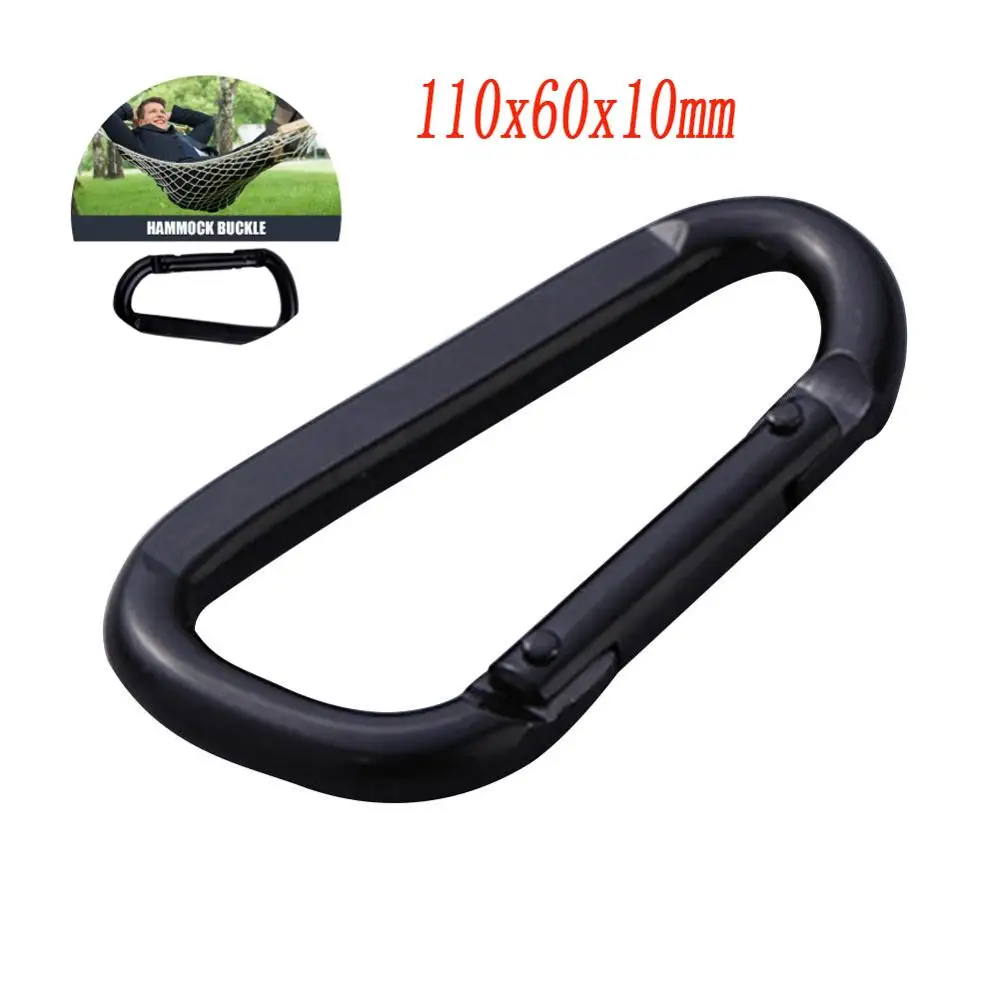 

Climbing buckle Hammock Buckle Security Safety Master Lock 25KN Professional Carabiner D Shape Outdoor Rock Buckle Equipment
