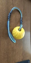 Chew-Toys Rubber Training-Ball Puppy Bite Fetch Play Funny Teeth Indestructible 1pc Solid