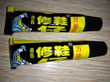 Pegamento de reparación súper adhesivo para zapatos, tubo de lona de goma y cuero, 18ml, A816
