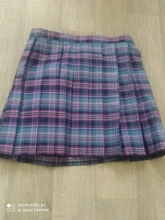 Minifaldas Harajuku de estilo coreano para mujer, faldas Kawaii a la moda, de cintura alta, falda escocesa plisada