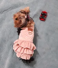 Warm Pet Dog Dress Vest Jacket For Dogs Cats Winter Chihuahua Yorkies Clothes Maltese