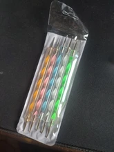 5 uds lápiz pluma punteada de cera lápiz-diamantes de imitación adhesivos gemas de recogiendo Picker consejos herramientas bricolaje salón de uñas arte