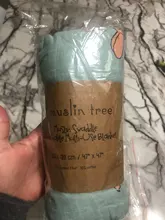 Muslinlife bebé Swaddle Wrap suave de algodón de bambú manta cochecito de bebé uso lindo conejito narval manta de bebé 120*120cm