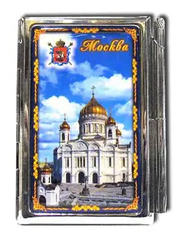 

Book 04-21 notepad met. "Moscow. Temple of Christ the Savior "with a handle