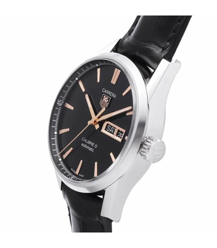 TAG HEUER CARRERA CALIBRE 5 DAY DATE AUTOMATIC WAR201C. FC6266
