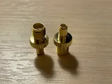 5 uds SMA hembra a TS9 conector macho RF adaptador Coaxial recto chapado en oro