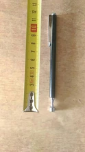 Mini portátil magnética imán pluma herramienta de capacidad para recoger tuerca perno extensible vara de recogida Stick