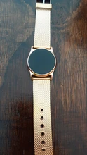 Relojes magnéticos de acero inoxidable para mujer, pulsera electrónica minimalista con correa de malla, color oro rosa, 2020
