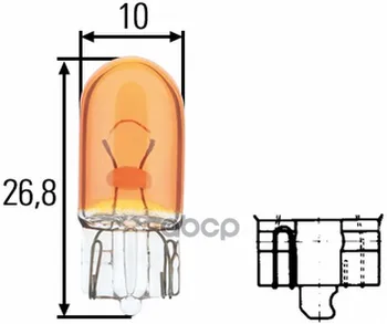 

Lamp wy5w 12 v Hella art. 8gp003594-541