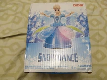 Anna Doll Light Action-Figure Music-Model Frozen Electric-Dancing-Toys Elsa Disney Princess