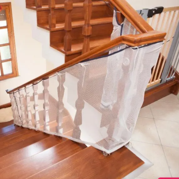 Miny Baby White Stair Balcony Security Net 80 Cmx3 Metre