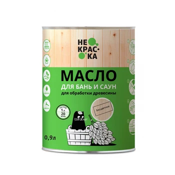 

Oil for бань and sauna некраска 0,9 L colorless