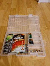 Storage-Box Container Battery-Holder Plastic Super-Volume 100pcs for Placed AAA Coverd-Finish-Kit