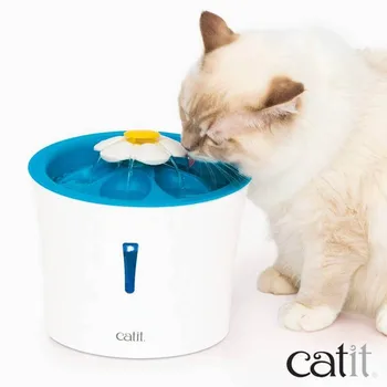 

Drinking bowl Source Flower Fountain With Led CATIT