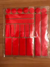 Coche adhesivos reflectantes para motocicleta bicicleta Reflector bicicleta de advertencia Reflector película ciclismo etiqueta cinta calcomanías para bicicleta