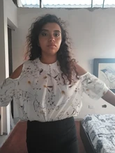 Estilo de Verano 2017 camisa Floral para mujer elegante hombros al descubierto Blusas gasa Blusas Mujer Ete de talla grande Mujer Tops