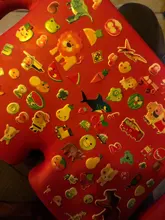 Lote de 40 pegatinas de dibujos animados en 3D para niñas y niños, pegatinas de princesa Puffy, regalos para fiesta, Festival