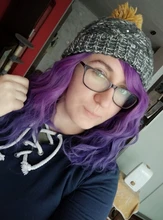 MSIWIGS mujer púrpura 22 colores Cosplay peluca ondulado corto sintético resistente al calor de pelo Rosa Rubio Ombre porque peluca