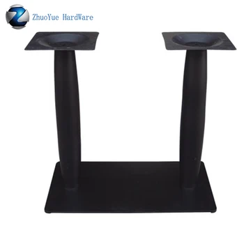 

zhuoyue furniture wholesale metal bar height cast iron patio table legs removable rectangle table base